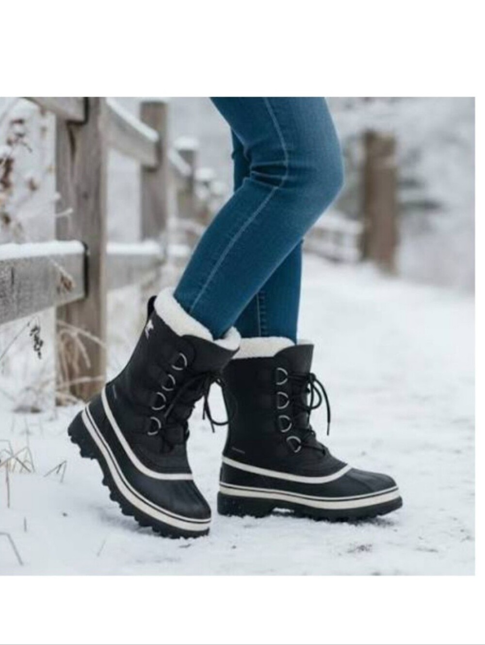Sorel Caribou Waterproof Insulated Boot Lace-Up Snow Ski Sherpa Lined Unisex NWT